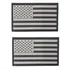 Kit 2 Bandeiras Patch Brasil Eua Rj Sp Israel Emborrachado  
