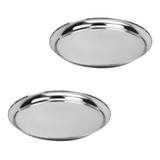Kit 2 Bandeja Inox