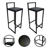 Kit 2 Banquetas Bancos Altos Balcão Bistrô Cozinha Gourmet