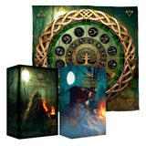 Kit 2 Baralho Bruxas E Cigano Toalha Para Tarot Das Bruxas
