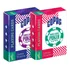 Kit 2 Baralho Cartas Profissional Poker Vermelho Roxo Copag