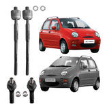 Kit 2 Barra Terminal Direção Chery Qq 2011 2019 Garantia Nf