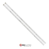 Kit 2 Barras Compatível Com 32lj520b 32lj600b 32lj601c 32lh510b Televisão 32 Polegadas Pci Eletroparts