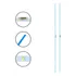Kit 2 Barras De Led Un40nu7100 Un40ru7100 Un40nu7100g