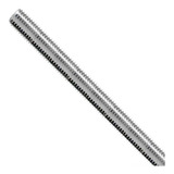 Kit 2 Barras Roscadas Inox 1 4 10 Porcas 20 Arruelas