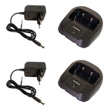 Kit 2 Base Com Fonte Para Rádio Comunicador Uvs9 Baofeng nf