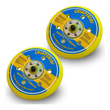 Kit 2 Base Velcro 6 148mm P Lixadeira Roto Orbital Ch O 15