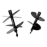 Kit 2 Bases Trado 20cm 4 Facas E 15cm 4 Facas Braço 50cm