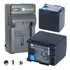 Kit 2 Bat Erias Bp-820 P/ Canon + Carregador Bp-808,820 C/nf