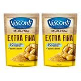 Kit 2 Batata Palha Visconti Extrafina Sachê 120g