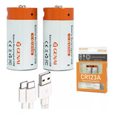 Kit 2 Bateria Li