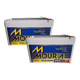 Kit 2 Bateria Moura 7ah 12v