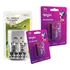 Kit 2 Bateria Recarregáv 9v + Carreg Aa/aaa/9v Bateria Pilha