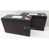 Kit 2 Baterias 12v Nobreak Intelbras Interactive Xnb 1200va