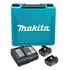 Kit 2 Baterias 18v 6ah Carregador Bivolt Maleta Makita