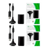 Kit 2 Baterias Carregador Controle Xbox