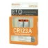 Kit 2 Baterias Recarregável 700mah Cr123a Tipo C 3.7v Flex