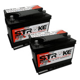 Kit 2 Baterias Som Automotivo Stroke Power 80ah 700ah pico
