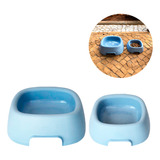 Kit 2 Bebedouro Comedor Cães Gato Porta Ração Pequeno Grande