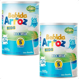 Kit 2 Bebida De Arroz Rice Milk 500g 5l Baunilha Unilife