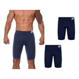 Kit 2 Bermuda Cueca Térmica Masculina Anti Assadura Corrida