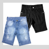 Kit 2 Bermuda Jeans