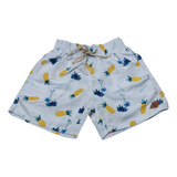 Kit 2 Bermudas Tactel Verão Menino