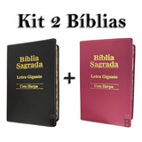 Kit 2 Biblias Sagrada