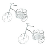 Kit 2 Bicicletas Aramada Com Cesta