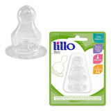 Kit 2 Bicos De Silicone Para Mamadeiras Clássica 6m Lillo