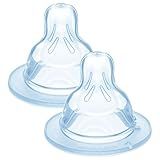 Kit 2 Bicos Mamadeira Mam Easy Start Ou Easy Active 2 Fluxo Médio 2 Meses 