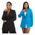 Kit 2 Blazers Alfaiataria Feminino Social Terninho Premium
