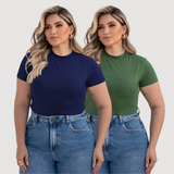 Kit 2 Blusa Camiseta