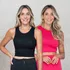 Kit 2 Blusa Cropped Regata Blusinha Canelada Feminina Basica