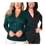 Kit 2 Blusa De