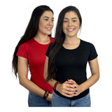 Kit 2 Blusa Feminina