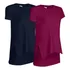 Kit 2 Blusa Feminina De Academia Comprida Veste Leg - Atacad