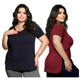 Kit 2 Blusa Feminina