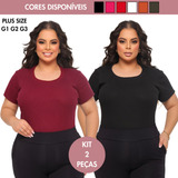 Kit 2 Blusa Feminina