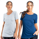 Kit 2 Blusa Feminina