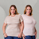 Kit 2 Blusa Feminina