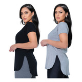 Kit 2 Blusa Feminina
