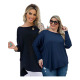 Kit 2 Blusa Maxi