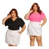 Kit 2 Blusa Plus Size Feminina Bata Batinha Duna Bruna