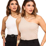 Kit 2 Blusa Regata