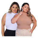 Kit 2 Blusa Regata