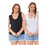 Kit 2 Blusa Regata