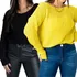 Kit 2 Blusa Tricot Feminina Suéter Frio Inverno Manga Longa