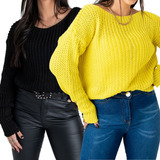 Kit 2 Blusa Tricot