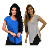 Kit 2 Blusas Barra